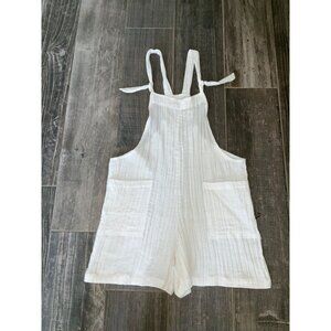 Lotus & Luna Elemental White short Romper size Large